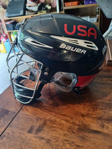 "TEAM USA" World Games Box Lacrosse Helmet