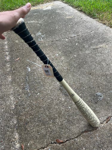 Used Kid Pitch (9YO-13YO) 2022 Warstic Bonesaber Bat USABat Certified (-11) Alloy 19 oz 30"