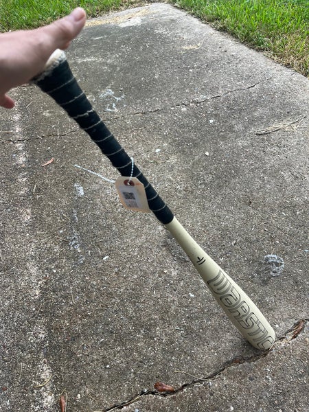 Used Kid Pitch (9YO-13YO) 2022 Warstic Bonesaber Bat USABat Certified (-11) Alloy 19 oz 30"