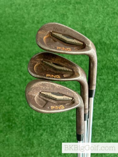 Ping Tour-S Raw 3 Wedge Set (52, 56, & 60 Degrees)