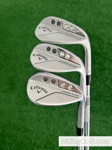 Callaway Jaws Raw 3 Wedge Set (50, 54, & 60 Degrees)