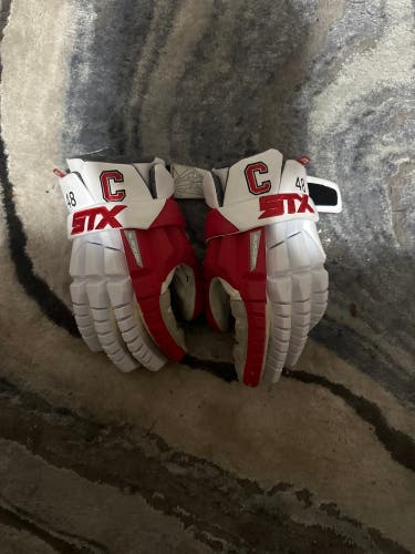 2024 Team Issued Cornell Lacrosse Gloves