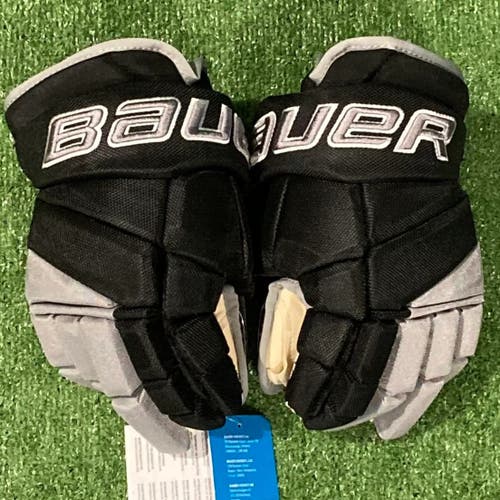 New Black Senior Bauer Vapor Pro Providence Hockey Club Team Return Gloves 13"