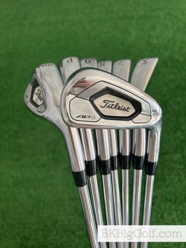 Titleist AP3 718 Forged Iron Set 5-48 / True Temper AMT Red Regular