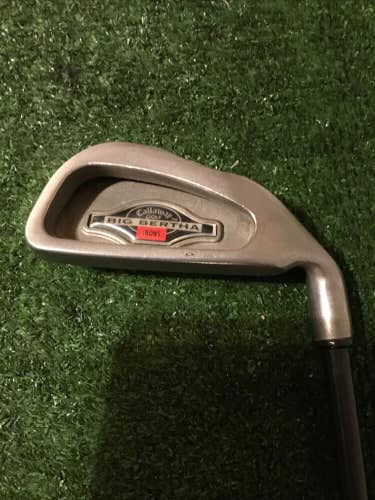 Callaway Big Bertha 6 Iron Senior Light Graphite Shaft