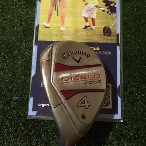 Callaway Left Handed Ladies Diablo Edge 24* 4 Hybrid Graphite Shaft (LH)