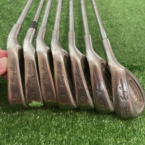Tommy Armour 855s Silve Scot Irons Set 4-9,60* Stiff Steel Shafts (845s 5 Iron)