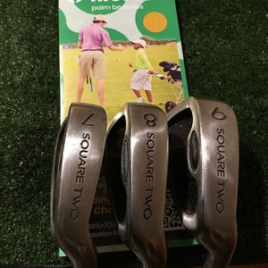 Square Two Ladies Accord 7,8,9 Irons Set Graphite Shafts