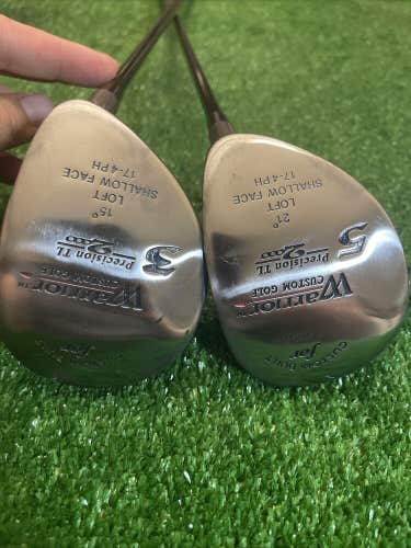 Warrior Precision TL 2000 Woods Set 3 & 5 Woods Regular Graphite Shafts