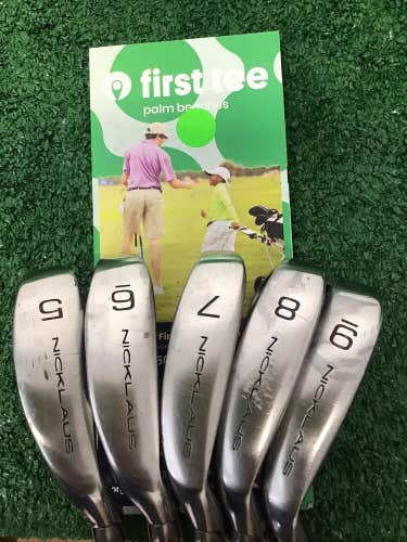 Nicklaus Polarity HCT Iron Set 5, 6, 7, 8, 9 Regular Steel Shafts