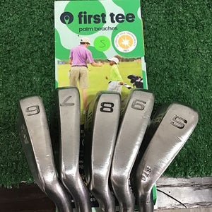 Henry Griffitts HG Irons Set 6-9-SW Stiff Steel Shafts
