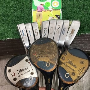 Titlette By Acushnet Complete Ladies Full Set Woods & Irons (No 7 iron)
