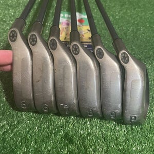 Callaway Great Big Bertha Titanium Ladies Irons Set 5-PW Graphite Shafts