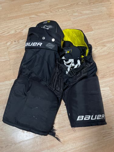 Used Large Junior Bauer Supreme 3S Hockey Pants