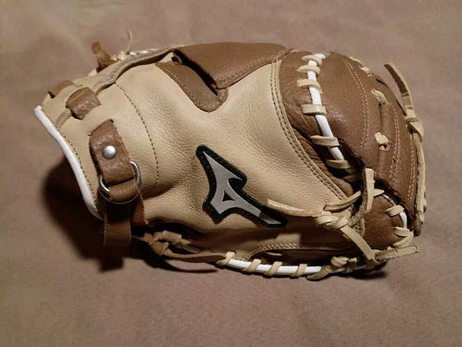 New Mizuno Catchers Mitt 33.5" GXC 90B4 Franchise Light Brown