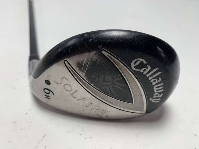 Callaway Solaire 6 Hybrid 28* 55g Ladies Graphite Womens RH - DENT