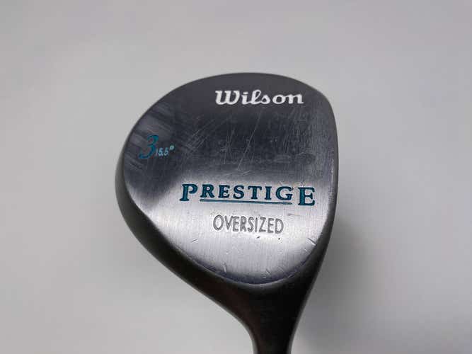 Wilson Prestige Oversized 3 Fairway Wood 15.5* Flex Action Ladies Steel RH