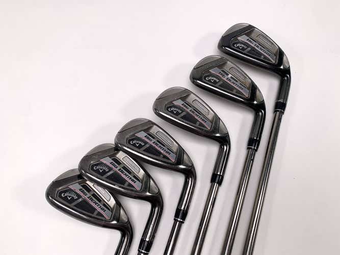 Callaway Big Bertha OS Iron Set 5-PW+AW (No 7) Recoil ES 460 F3 Regular RH +2"