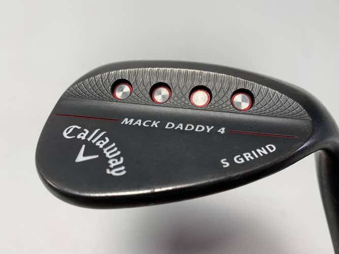 Callaway Mack Daddy 4 Black 64* 10 S-Grind True Temper Dynamic Gold Wedge RH