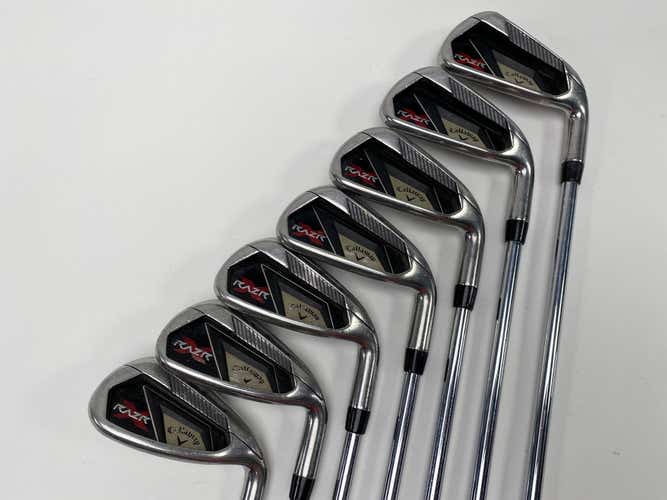 Callaway Razr X Iron Set 4-PW+GW Regular Steel Mens RH - NO 9 Iron