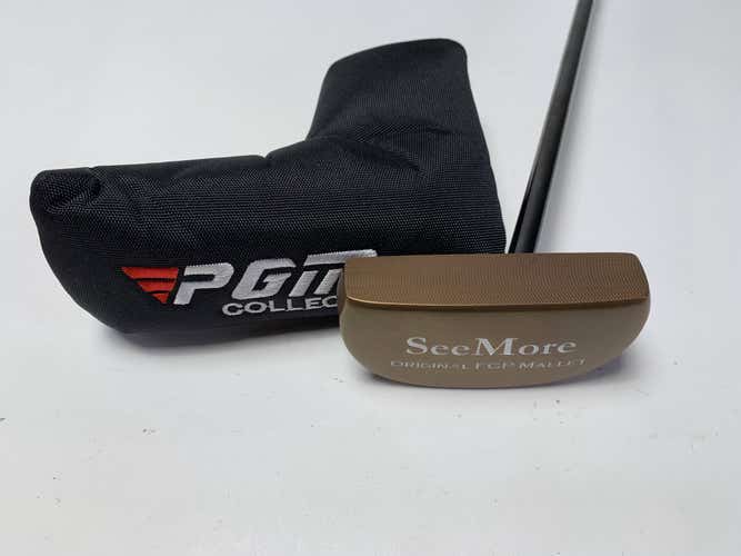 See More FGP Mallet Putter 35" Mens RH HC NEW