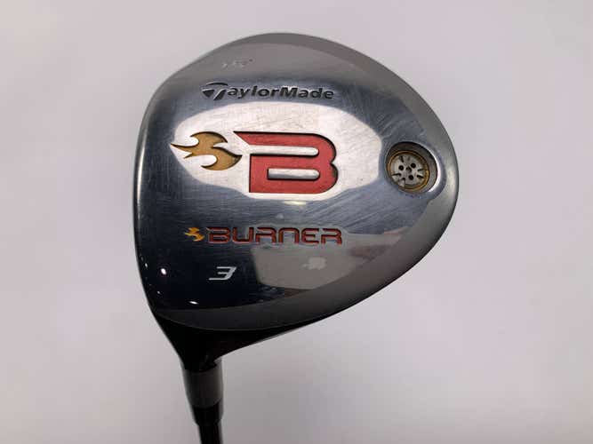 TaylorMade Burner 2008 3 Fairway Wood 15* REAX 49g Stiff Graphite Mens LH