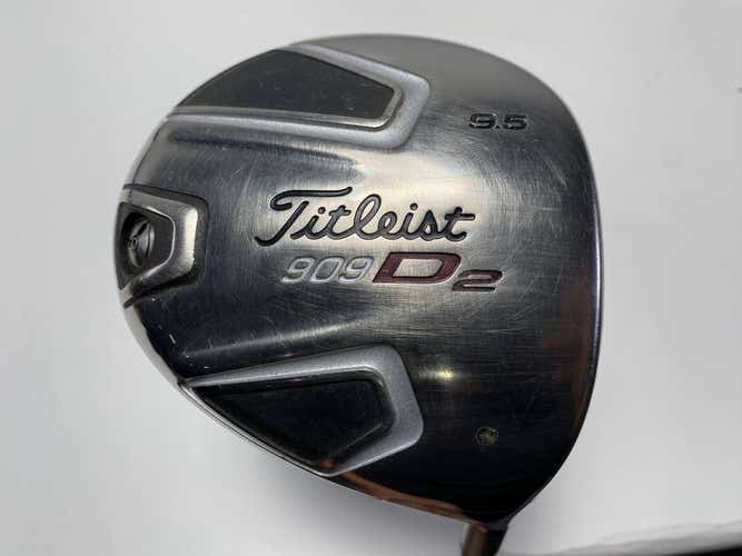 Titleist 909 D2 Driver 9.5* Aldila Voodoo SVS7 Stiff Graphite RH Midsize Grip