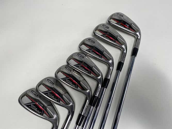 Titleist 710 AP1 Iron Set 4-PW NS Pro 105T Regular Steel Mens RH Midsize Grips