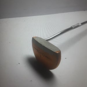 Silver Used Men's TaylorMade Mallet Roho Left Hand Putter Uniflex 34"