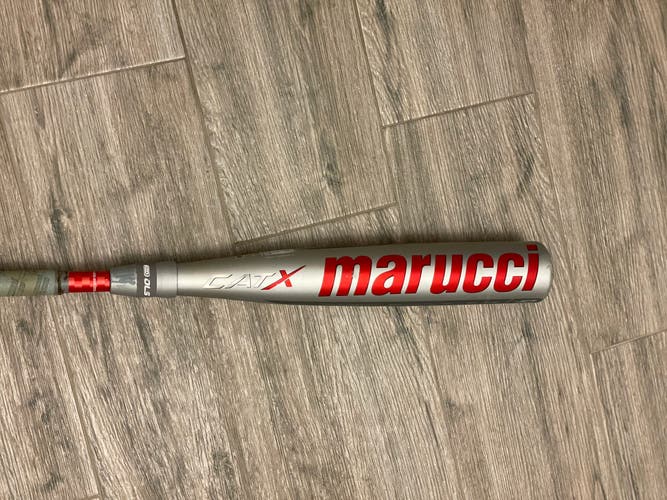 Used 2023 Marucci CAT X Composite USSSA Certified Bat (-10) Composite 21 oz 31"