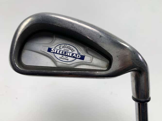 Callaway X-14 Single 6 Iron Steelhead Regular Steel Mens RH Oversize +1''