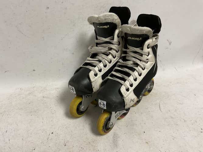 Used Alkali Rpd Lite Jr Adjustable Roller Hockey Skates