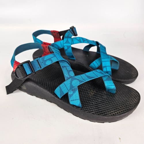 Chaco Z2 Blue Classic Toe Loop Comfort Sport Hiking Sandals Womens Size: 12