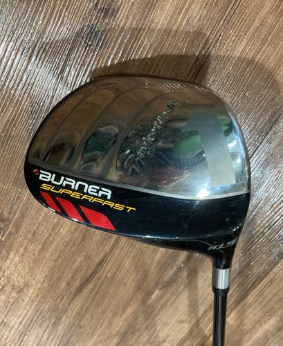 Used Men's TaylorMade Burner Superfast Driver Right Handed Regular Flex 10.5 Loft