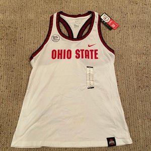 Brand New White Nike Ohio State Dri-Fit Tanktop Women's M (With Tags)