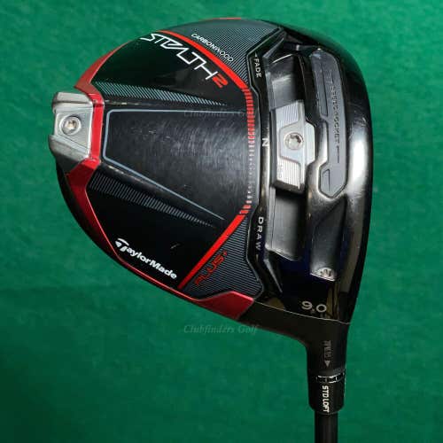 TaylorMade Stealth 2 Plus+ 9.0° Driver Fujikura Pro 60 Graphite Stiff W/Hc