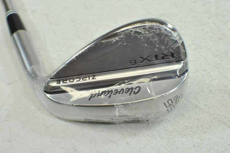 Cleveland RTX-6 Zipcore Tour Satin 56*-10 Wedge Right DG Spinner Steel # 179474