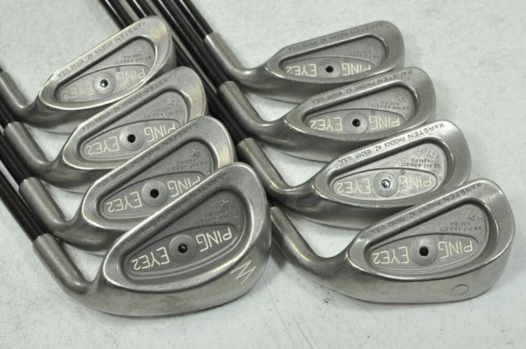 Ping Eye 2 Plus 3-W Iron Set Right Stiff Flex 350 Series Graphite # 179348