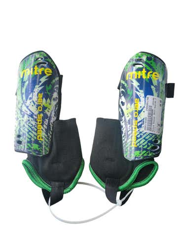 Used Mitre Junior Soccer Shin Guards