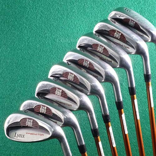 Lynx Predator 3-PW Iron Set Factory Graphite Regular