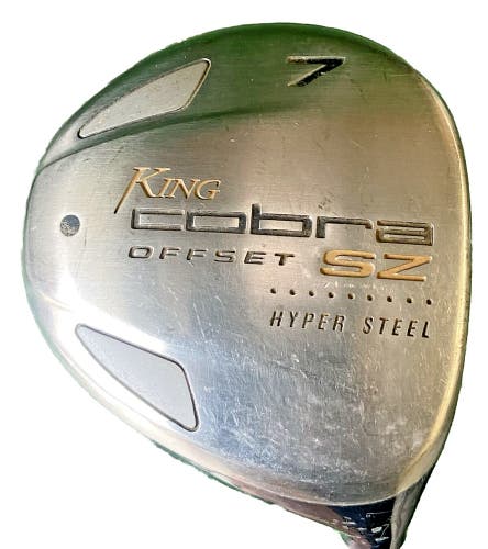 King Cobra Golf Offset SZ 7 Wood 22* RH 50g Ladies Flex Graphite 41" Good Grip