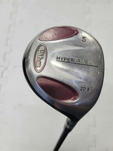 Used Wilson Hyperdrive 5 Wood Regular Flex Graphite Shaft Fairway Woods