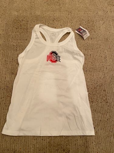 Brand New White Nike Ohio State Women's Tanktop M (With Tags)