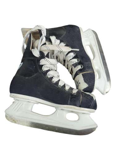 Used Bauer Ice Skates Youth 12.0 Ice Skates Ice Hockey