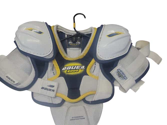 Used Bauer 2000 Sm Hockey Shoulder Pads