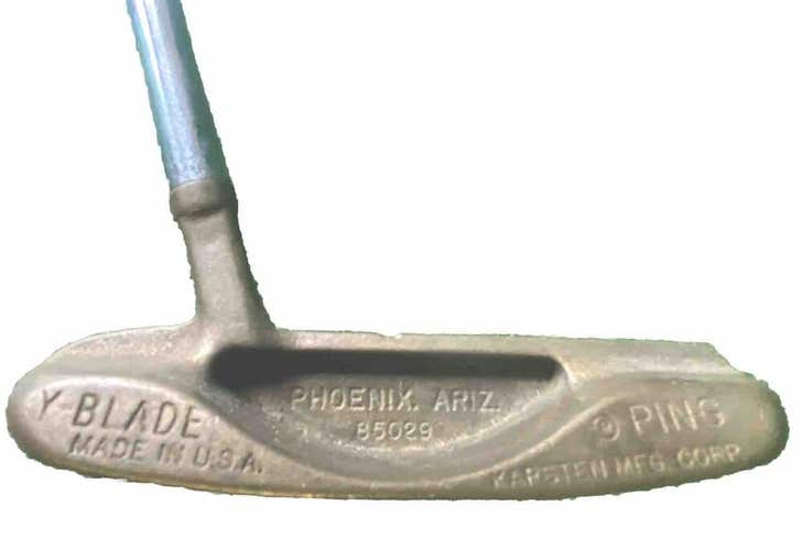 Ping Y-Blade RH Putter Karsten Mfg. Corp. Phoenix ARIZ 85029 34" Ping-Man Grip