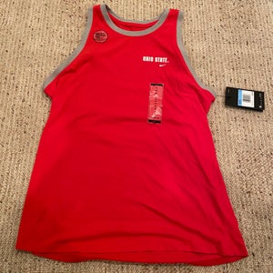 Brand New Red Nike Ohio State Dri-Fit Women's Tanktop M