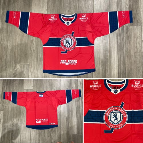 Jerusalem Capitals Jersey - Israel Elite Hockey League