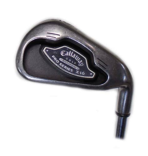 Callaway Steelhead X-16 Pro Series Single 6 Iron Steel Rifle Tour Stiff Flex