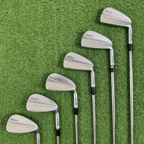 READ Ping I500 Black Dot Iron Set 5-PW Stiff Flex AWT 2.0 Steel Right Handed